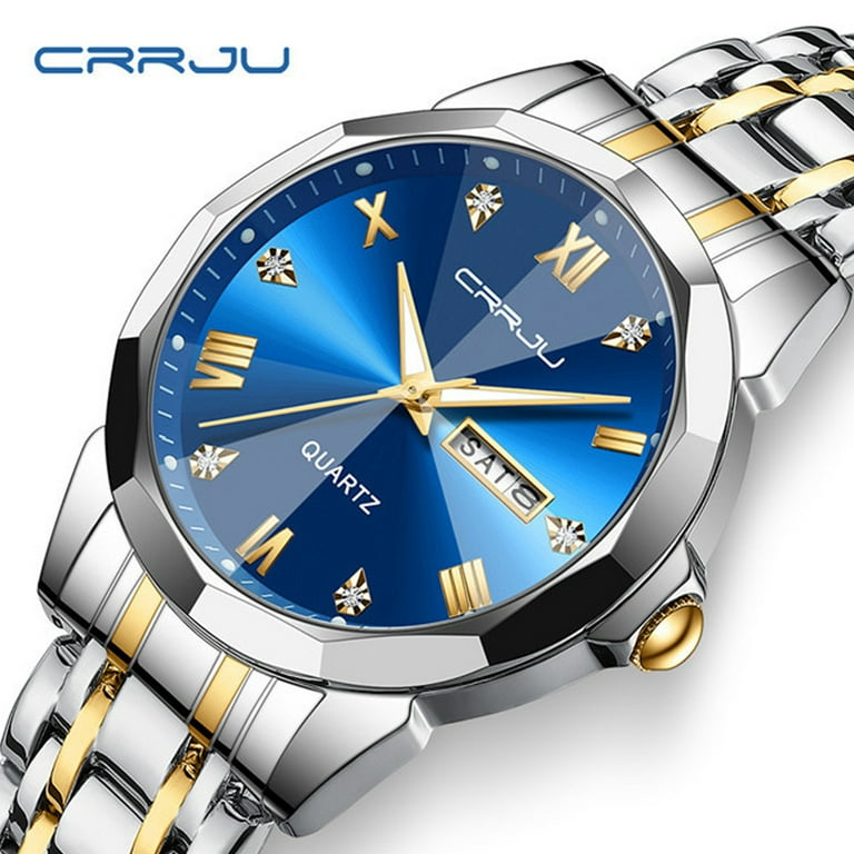 quartz wristwatch crrju relojes