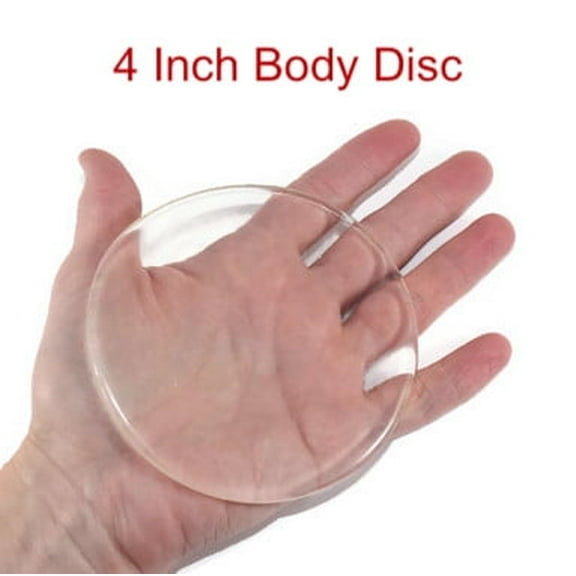 CRS Cross Ankle Gel Discs - 4 inch Body Gel Pads. Cushion and Protection for Ice Skating, Hockey, Roller skating, Inline, Hiking, Riding, and Ski Boots.