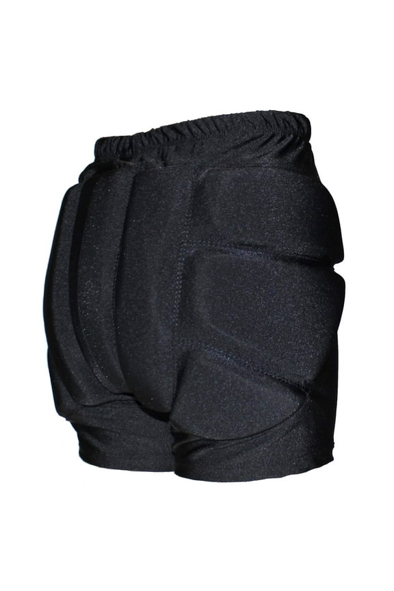 Extra Thick Padded Figure Skating Shorts – Double Thickness 40 mm Thick Crash Pads Shorts for Butt, Hips, and Tailbone (Thicker Padded Shorts (1.5 inch), Ladies Medium)