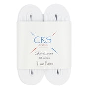 CRS Cross Figure Skate Laces - 2 Pair Skate Lace for Ice Skating 122 inch
