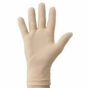 CRS Cross Figure Skating Competition Gloves - Fitted Glove for Competition, Testing, Performance, Show and Dance. Tan, Ladies Small/ Medium