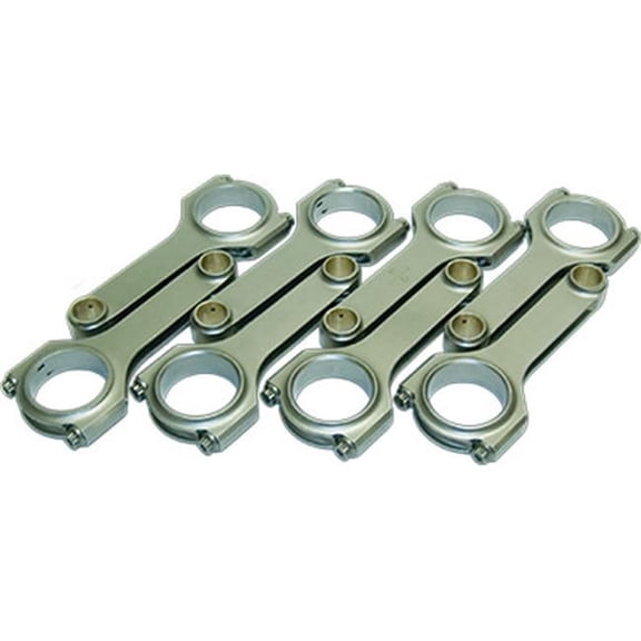 CRS6000B3D2000 6 in. 4340 H-Beam Connecting Rod Set for Small Block Chevy 262-400