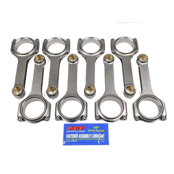 CRS6000BLW 6 in. 4340 Lightweight H-Beam Connecting Rod Set for Small Block Chevy