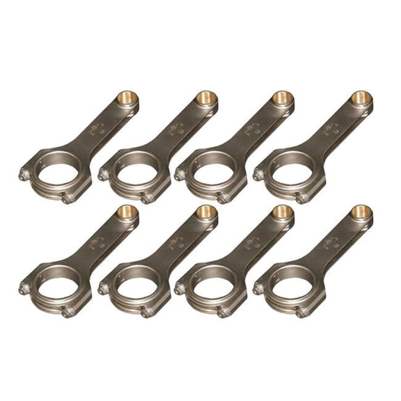 CRS6100L3D 6.1 in. 4340 H-Beam Connecting Rod Set for 2004-2007 General Motors LS1