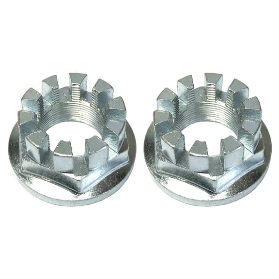 CRU Rear Axle Hub Castel Crown Nut 20mmX1.0 for Honda 03-05 Rincon TRX 650 Qty 2