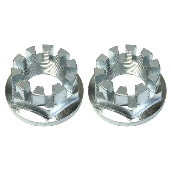CRU Rear Axle HubCastel Crown Nut 20mmX1.0 for Honda 04-07 Rancher TRX400AT Qty2