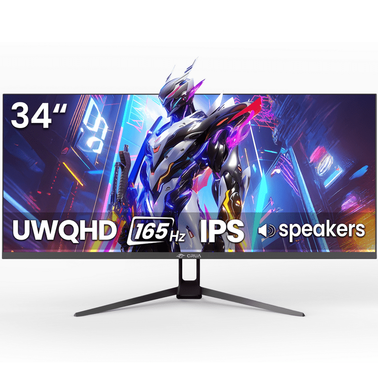 Walmart Black Friday Deals 2025 - CRUA 34 Inch WQHD 165Hz IPS