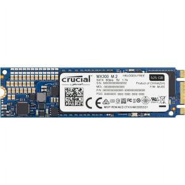 CRUCIAL 525GB MX300 M.2 SSD 2280 - CT525MX300SSD4 - image 1 of 3
