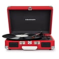 thumbnail image 1 of Crosley Cruiser Deluxe Stereo Bluetooth Portable Suitcase Record Player with 3-speed Turntable - Red - CR8005D-RE, 1 of 5