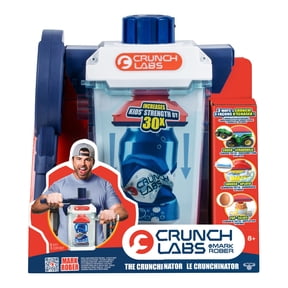Crunch Labs The Crunchinator by Mark Rober, Crunch, Smoosh, Squeeze & Pop Objects, Harness The Awesome Kid Power Ages 8+