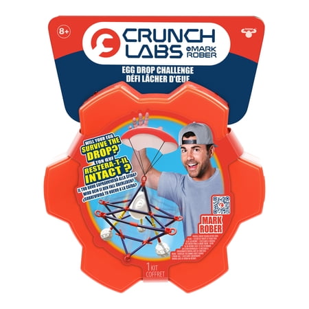 Crunch Labs by Mark Rober, Experience Mind Blowing Fun with The Egg Drop Challenge, Ages 8+