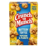 CRUNCH 'N MUNCH Buttery Toffee Popcorn with Peanuts, 12 oz.