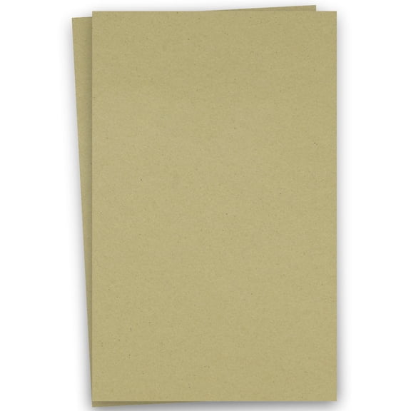 CRUSH - 12X18 Earth-friendly CARDSTOCK Paper - Recycled Cover Paper 92C Card Stock Fiber Paper -