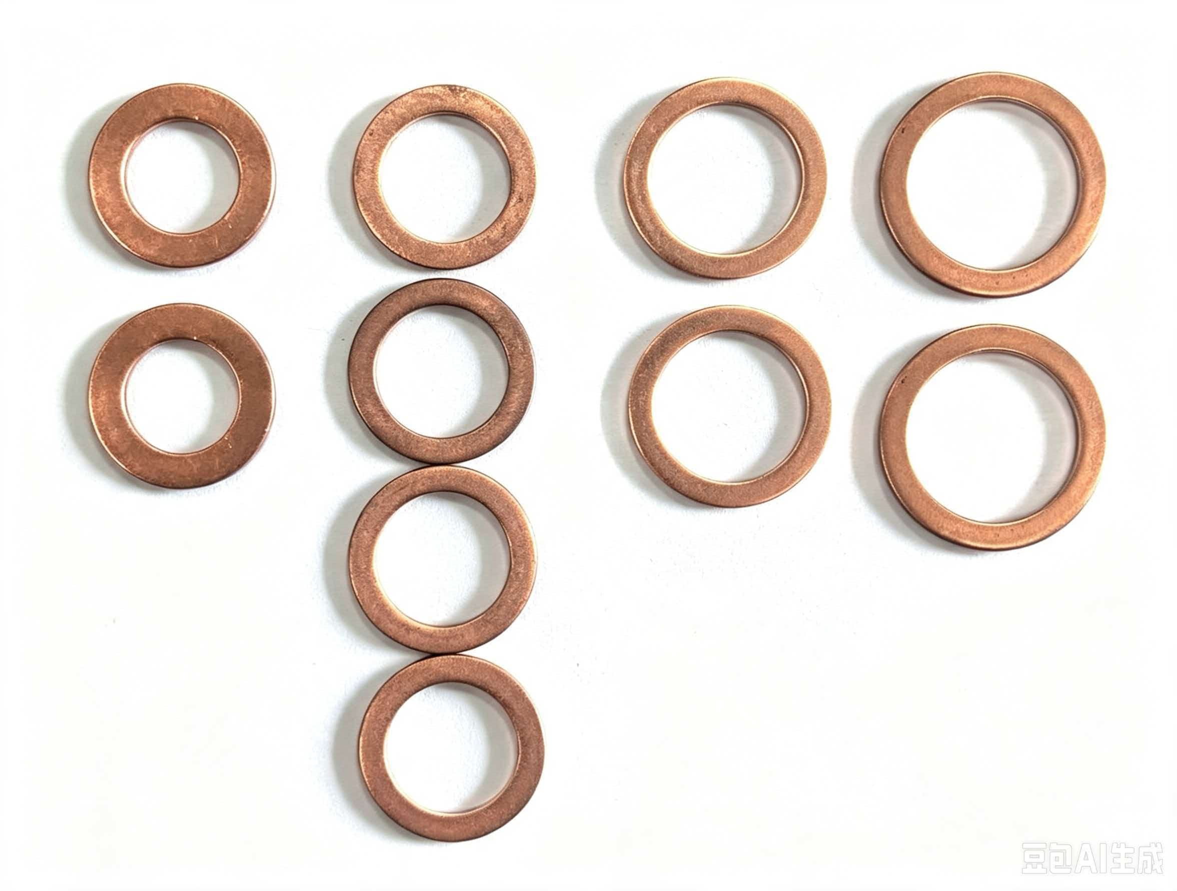 CRUSH WASHERS COPPER