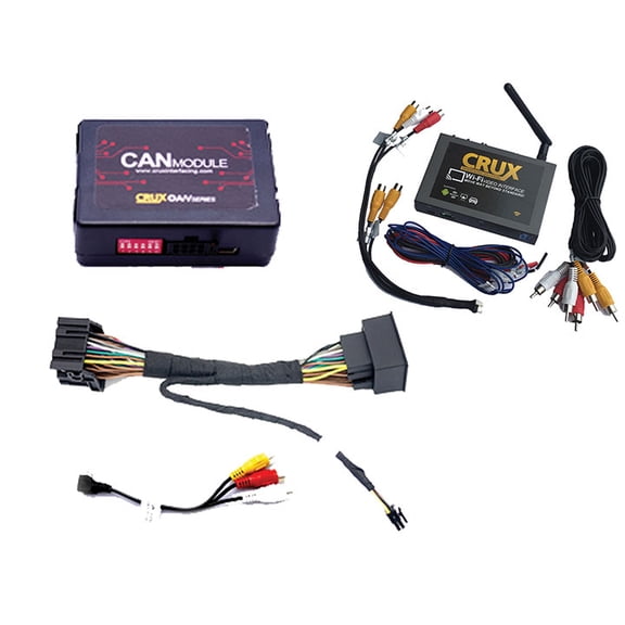 Crux Wi-Fi Audio/ Video Interface for Select GM / Chevrolet LAN 29 Bit Vehicles