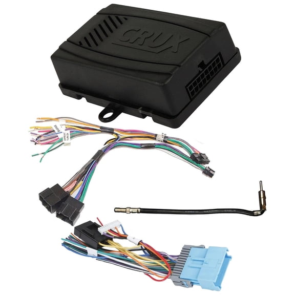 CRUX SOCGM18B Radio Replacement Interface for Select 0412 GM LAN 11Bit Vehicles