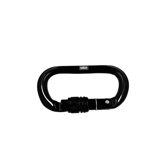 CRUZR 25kN Oval Screw-Gate Climbing Carabiner