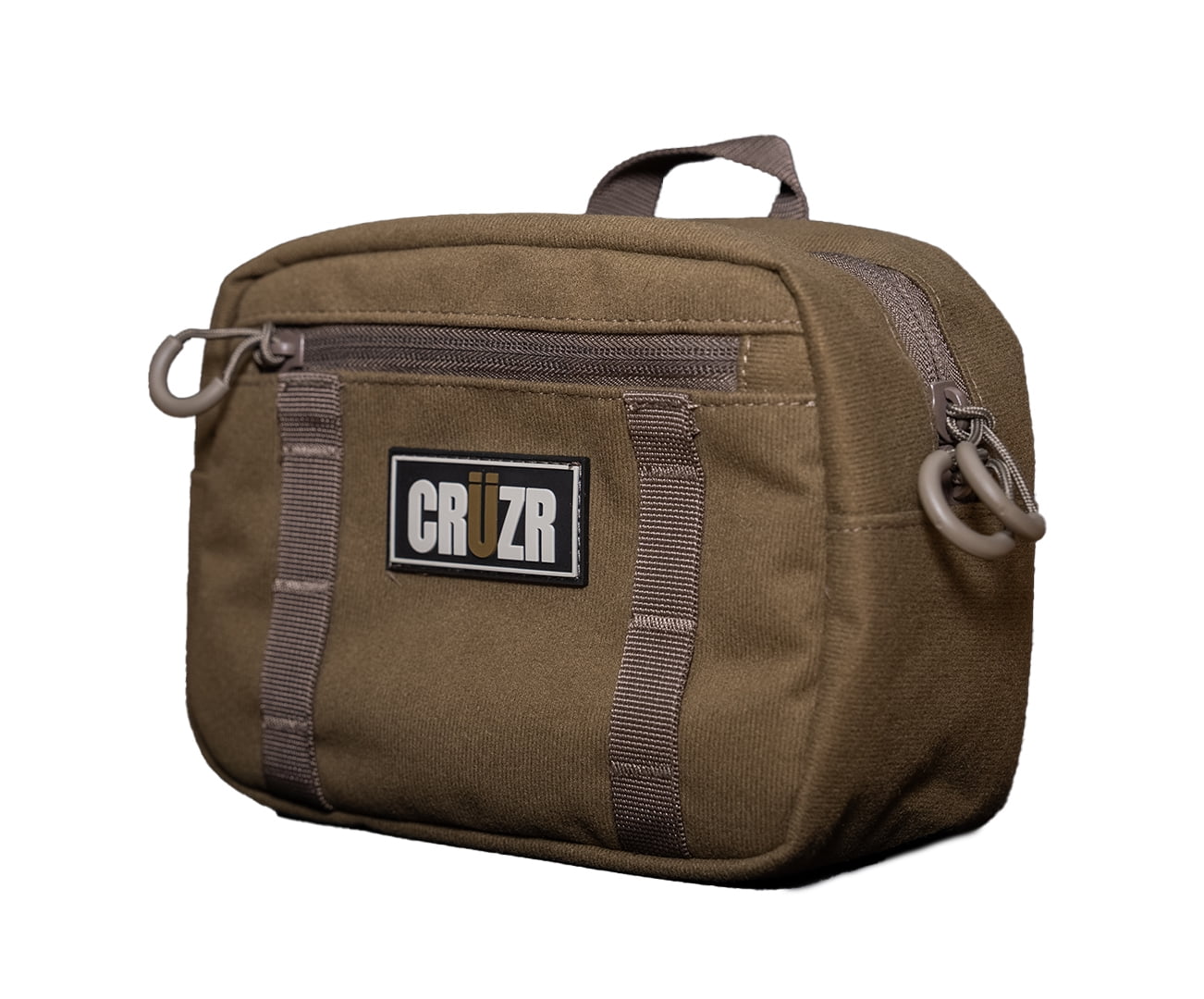 CRUZR Zip Pouch - Outdoor Gear Storage for Molle Attachment