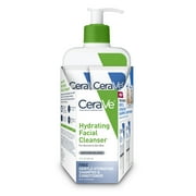 مجموعة منظف الوجه المرطب CeraVe مع عينات شعر CeraVe، 14 أونصة سائلة