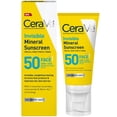 thumbnail image 1 of CeraVe Invisible Mineral Sunscreen SPF 50 Face Lotion 1.62 oz, 1 of 12