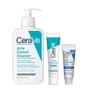 CeraVe Acne Essentials Skincare Kit, 3 Piece Set