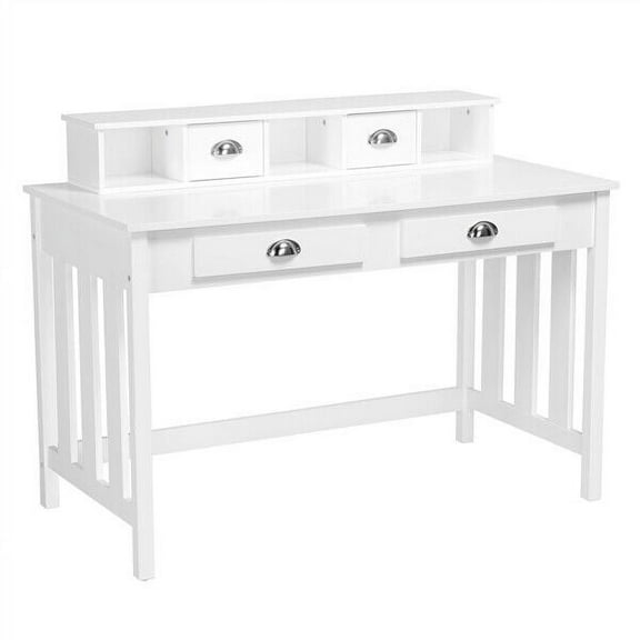 CRXX Premium Rolling Computer Desk - Compact and Functional Small Laptop PC Corner Table Workstation, Ideal for Home Offices, Constructed with High - Quality Materials, Combining Mobility