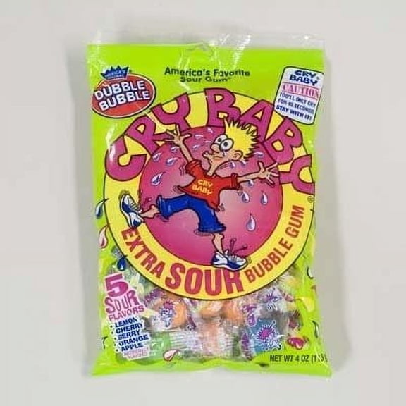 CRY Baby Gumball Tubes (12 count)