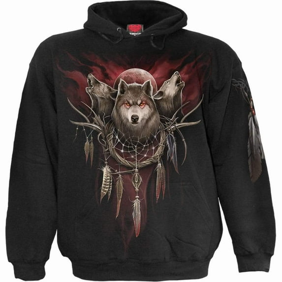 CRY OF THE WOLF - Hoody Black