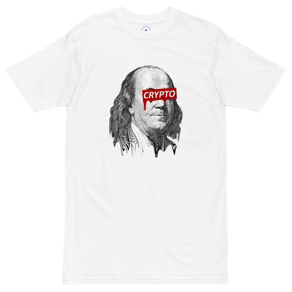 CRYPTO Benjamin Franklin T-Shirt