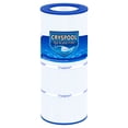 thumbnail image 1 of CRYSPOOL Pool Filter Compatible with Unicel C-9410, Clean and Clear 100, Clean & Clear CCRP100, R173215, 59054200, Predator-100, Posi-Clear PXCRP 100, FC-0686, PAP100, PAP100-4/M4, 100 sq.ft. 1 Pack, 1 of 2