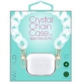 thumbnail image 1 of CRYSTAL CHAIN AIRPOD CASE- WHITE, 1 of 1