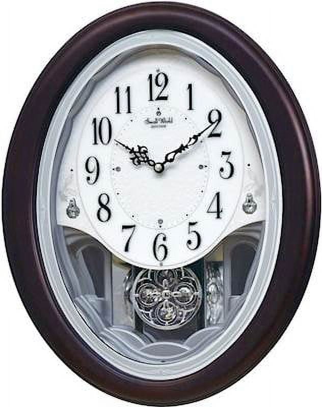 CRYSTAL DELIGHT Musical Clock by Rhythm Clocks