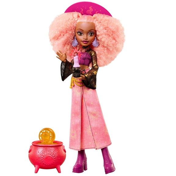 Moonspell Magic by Monster High Rae Lumina Fashion Doll, Sun Witch with Accessories