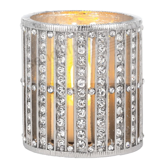 CRYSTAL EMERSON TEALIGHT HOLDER by Olivia Riegel