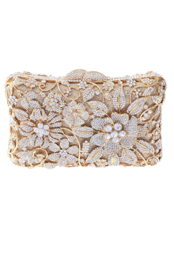 CRYSTAL HANDMADE EVENING BAG