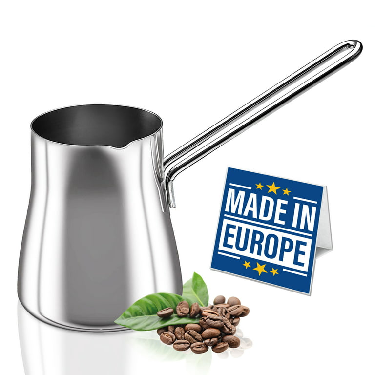 https://i5.walmartimages.com/seo/CRYSTALIA-Turkish-Coffee-Pot-18-10-Stainless-Steel-Stove-Top-Tea-Maker-Milk-Warmer-Greek-Arabic-Cezve-Briki-Cooking-Chocolate-Heater-Butter-Melting-C_076c788d-bb3b-452b-b831-38a65b1d962c.09ffad7f465a9b9e6eb5fde3bf563a93.jpeg?odnHeight=768&odnWidth=768&odnBg=FFFFFF