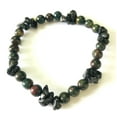 thumbnail image 1 of CRYSTALMIRACLE Beautiful Bloodstone/Black Tourmaline Beaded Round Bracelet Men Women Gift Fashion JEWLERY Accessory Gemstone Crystal Healing, 1 of 3