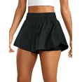 thumbnail image 1 of CRZ YOGA 2 in 1 Flowy Running Shorts for Women High Waisted Athletic Skorts, 1 of 6