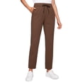 thumbnail image 1 of CRZ YOGA 4-Way Stretch Workout Pants for Women 27" Casual 7/8 Sweatpants Joggers with Pockets, 1 of 5