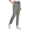thumbnail image 1 of CRZ YOGA 4-Way Stretch Workout Pants for Women 27" Casual 7/8 Sweatpants Joggers with Pockets, 1 of 5