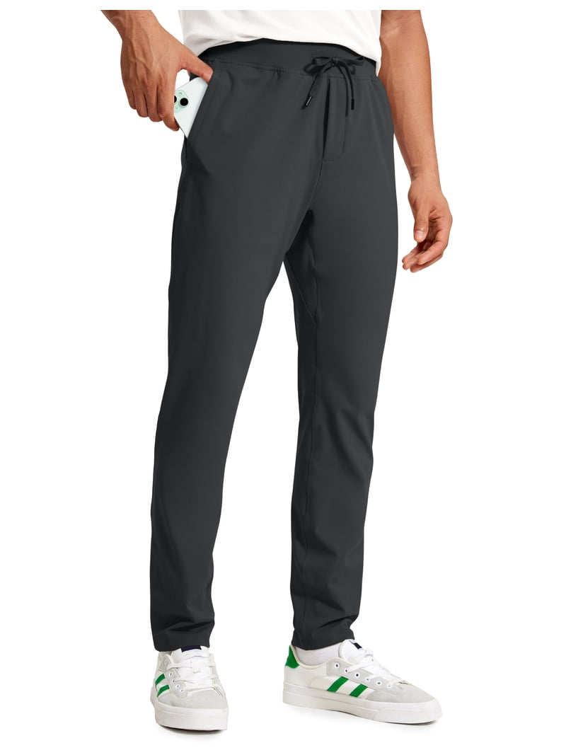 ④FCRB STRETCH LIGHT WEIGHT JOGGER PANTS CRZ YOGA 4-Way Stretch Athletic Pants for Men 30