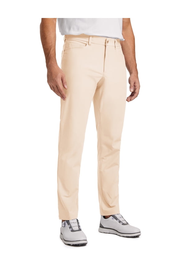 All Day Comfy 5-pocket Golf Pants for Men 30" Quick Dry Lightweight Casual Work Stretch Trousers