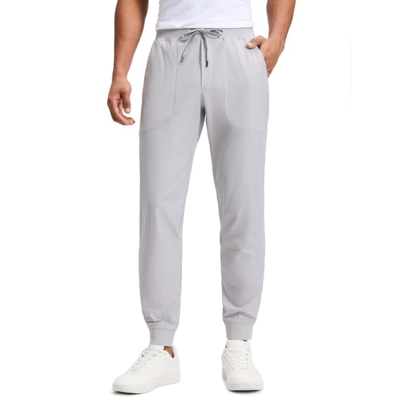 CRZ YOGA All Day Comfy Golf Joggers for Men 30" Quick Dry Lightweight Work Casual Pants with Pockets