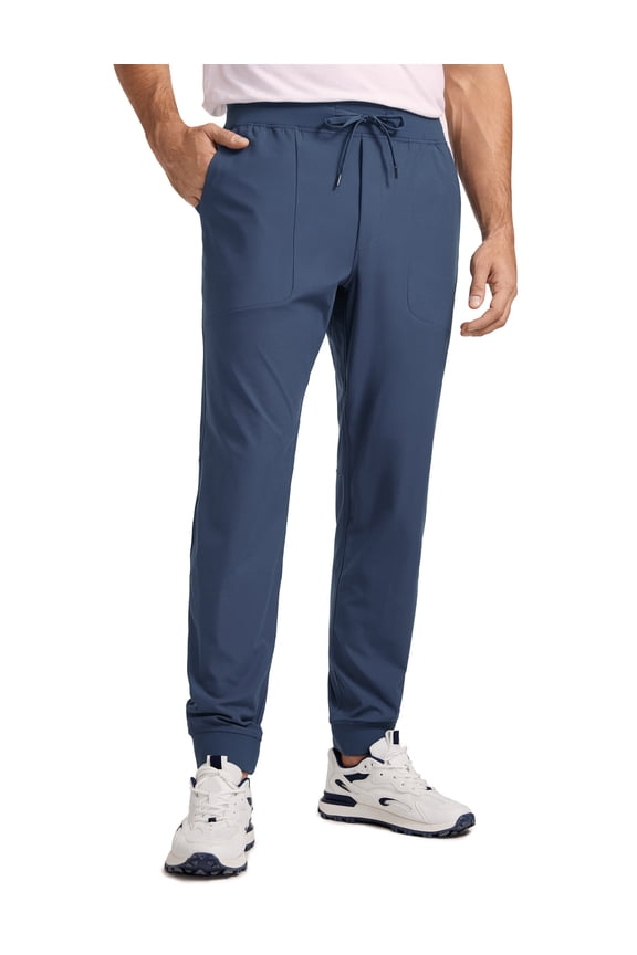 All Day Comfy Golf Joggers for Men 30" Quick Dry Lightweight Work Casual Pants with Pockets