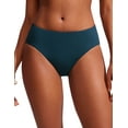 thumbnail image 1 of CRZ YOGA Mid Waisted Bikini Bottoms for Women Full Coverage Bathing Suit Swimsuit Basic Swim Briefs, 1 of 6