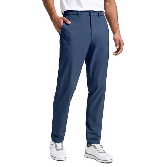 CRZ YOGA Breeze Comfy Golf Pants for Men 30'' Lightweight Quick Dry Casual Athletic Work Trousers with Pockets