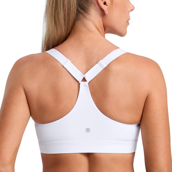 CRZ YOGA Butterbreeze Wide Y-Strap Back Sports Bras For Women