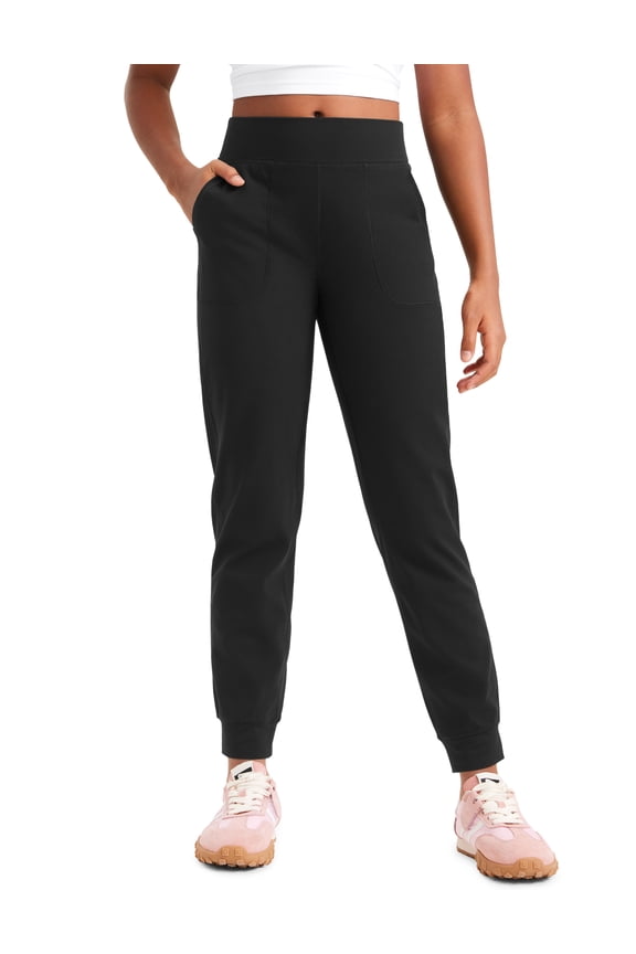 Girls Butterlift Athletic Joggers Active Running Casual Lounge High Waist Pants with Pockets Kid Teen