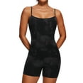 thumbnail image 1 of CRZ YOGA Butterluxe Athletic Rompers for Women Padded Workout Shorts Jumpsuits, 1 of 6