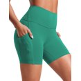 thumbnail image 1 of CRZ YOGA Butterluxe Biker Shorts Pockets 5" High Waisted Workout Athletic Yoga Womens, 1 of 4